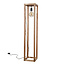 Liolights Floor lamp 25x25 wooden frame