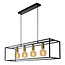 RUBEN - Pendant lamp - E27 - Black - 00424/04/30