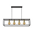 RUBEN - Pendant lamp - E27 - Black - 00424/04/30