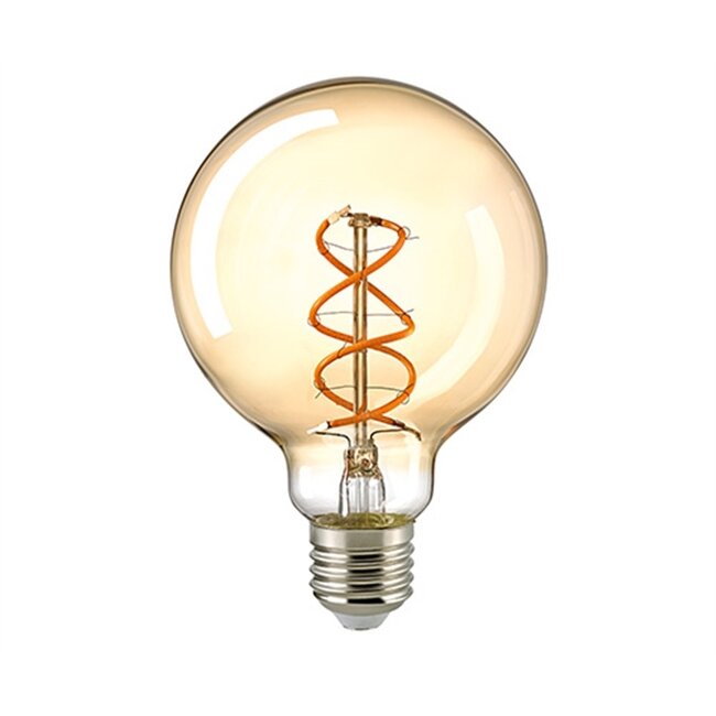 E27 Retro Filament LED Ø 9.5 cm Dimmable 5.5W