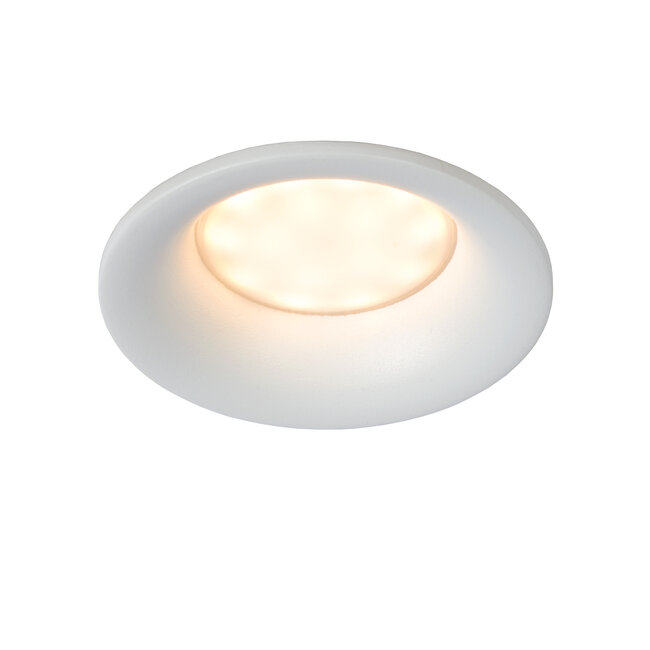 ZIVA - Recessed spot Bathroom - Ø 8,5 cm - GU10 - IP44 - White - 09923/01/