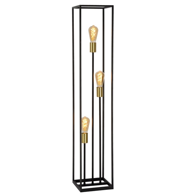 RUBEN - Floor lamp - E27 - Black - 00724/03/30