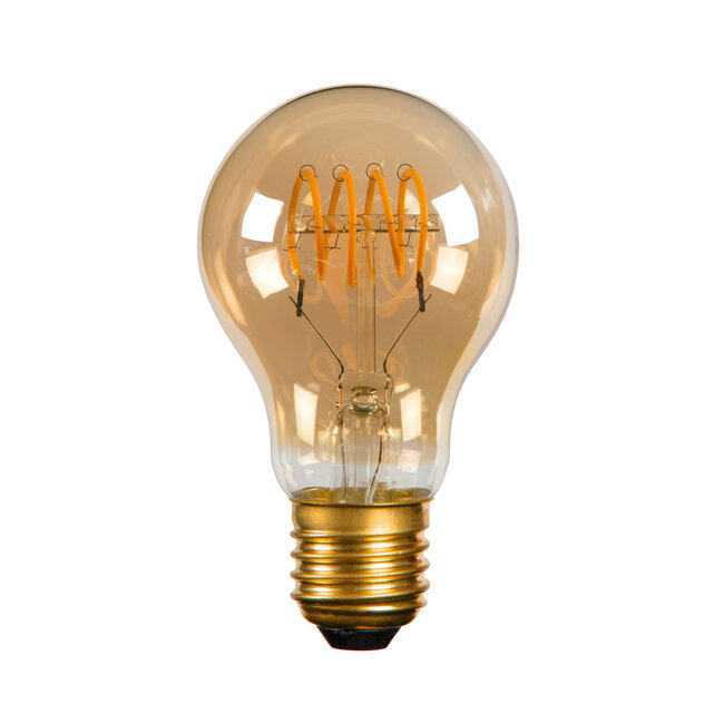 LED BULB - Filament lamp - Ø 6 cm - LED Dimb. - E27 - 1x5W 2200K - Amber