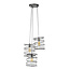 Lampe suspendue vintage 3x boucles étagées