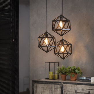 LioLights Suspension vintage triangle 3L