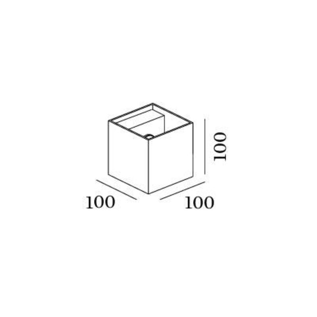 LED Wall lamp BOX 2.0 IP65 Outdoor