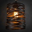 Hanging lamp 7L twist wrap XL