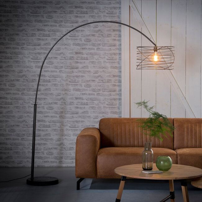 Arc lamp Ø45 curl