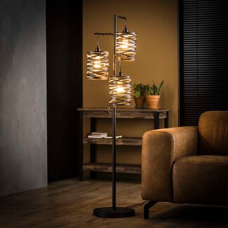 LioLights Floor lamp 3L spindle