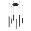 LORENZ - Hanging lamp - LED Dim. - 6x4W 3000K - Black - 74403/06/30
