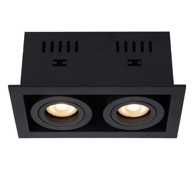 CHIMNEY - Recessed spot - 2 x GU10 - Black - 09926/02/30