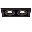 CHIMNEY - Recessed spot - 2 x GU10 - Black - 09926/02/30