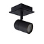 LENNERT - Ceiling spotlight Bathroom - LED Dim. - GU10 - 1x5W 3000K - IP44 - Black - 26958/05/30