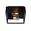 CARLYN - Ceiling light Bathroom - 2xE14 - IP54 - Black - 27100/02/30