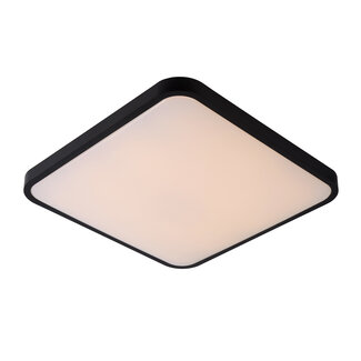 Lucide POLARIS - Plafonnière - LED Dim to warm - 1x40W 4000K/2700K - Zwart - 37101/40/30