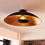 QAZQA Modern ceiling lamp black with gold - Emilienne 99270