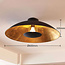 Modern ceiling lamp black with gold - Emilienne 99270