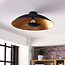 Modern ceiling lamp black with gold - Emilienne 99270