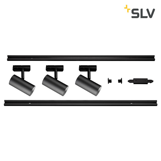 1-phase NOBLO SPOT SET 2700K incl. three spotlights and 2m rail