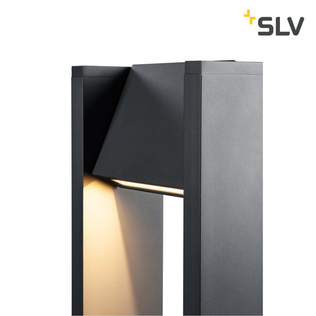 QUAD POLE anthracite Garden post 1xLED 3000K