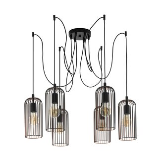 EGLO Lampe à suspension vintage ROCCAMENA 49643
