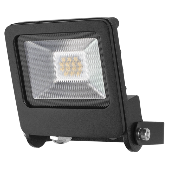 Radium LED floodlight 10W - 4000 ° K - black