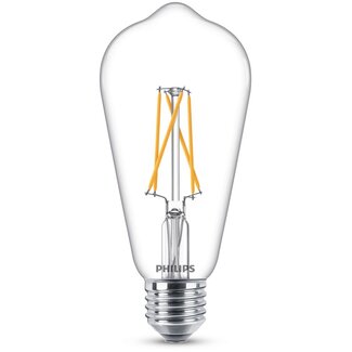 Philips Ampoule LED à filament ST64 E27 6-60 W 806 lm WarmGlow