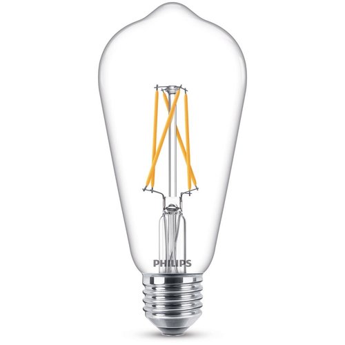 Philips LED filament ST64 E27 8,5 W 806 Lm WarmGlow Philips LED filament ST64 E27 8,5 W 806 Lm WarmGlow