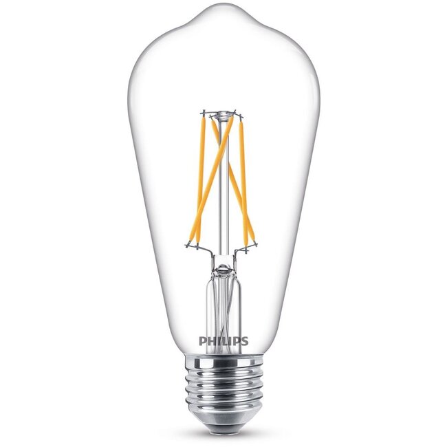 Filament LED ST64 E27 6-60W 806 Lm WarmGlow