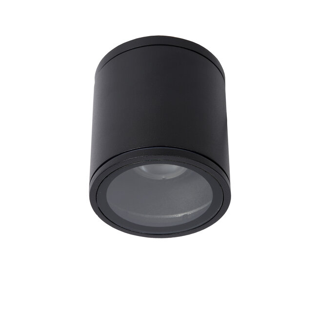 AVEN - Spot de plafond Salle de bain - Ø 9 cm - GU10 - IP65 - Noir
