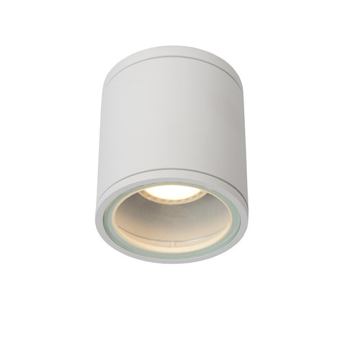 Lucide AVEN - Plafondspot Badkamer - Ø 9 cm - GU10 - IP65 - Wit Lucide AVEN - Plafondspot Badkamer - Ø 9 cm - GU10 - IP65 - Wit