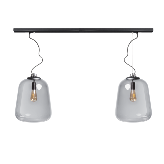 Benn 2 hanging lamp - black - 120 / 8cm - 05-HL4478-30