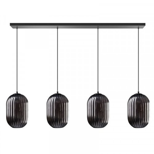 ETH Hanging lamp Glamm 4 lights - black - 120cm - 05-HL4575-3036 ETH Hanging lamp Glamm 4 lights - black - 120cm - 05-HL4575-3036