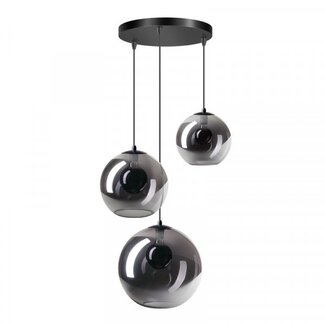 ETH Orb pendant lamp - 3 lights - black - 05-HL4265-3036