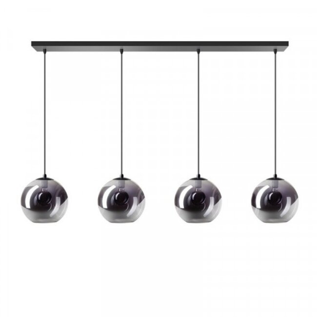 Hanging lamp Orb - 4 lights - black - 05-HL4267-3036