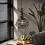 Lampe suspendue vintage 1x Ø25 cone spinn