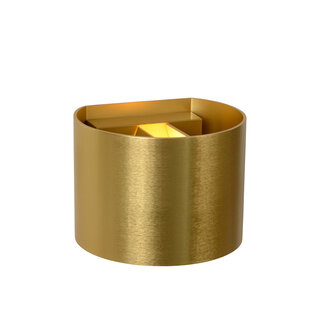 Lucide XIO - Wall spotlight - LED Dim. - G9 - 1x3.5W 2700K - Matt Gold