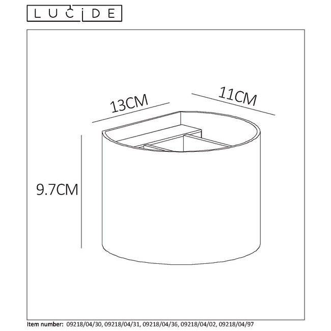 XIO - Wandspot - LED Dimb. - G9 - 1x3,5W 2700K - Mat Goud