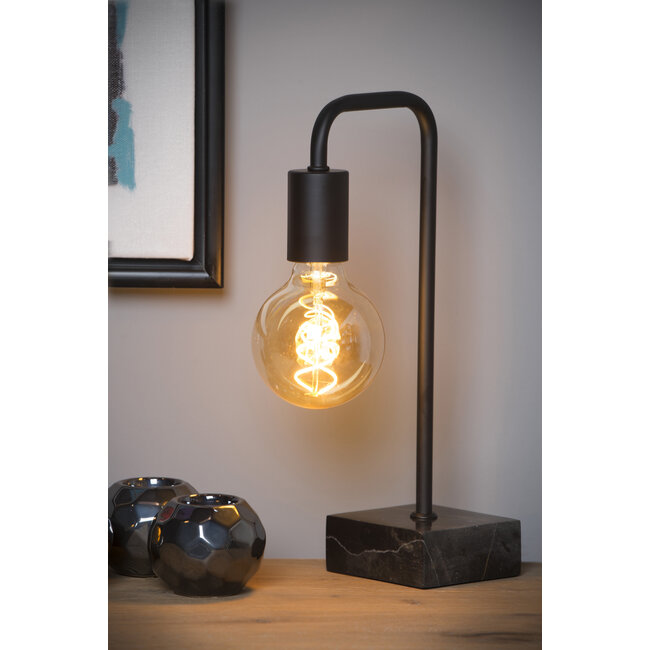 LORIN - Table lamp - 1xE27 - Black - 45565/01/30