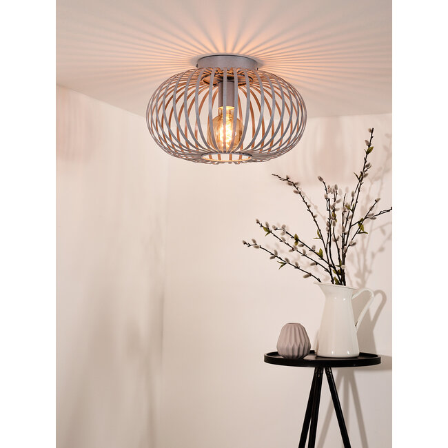 MANUELA - Ceiling light - Ø 40 cm - E27 - Gray - 78174/40/36