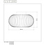 MANUELA - Ceiling light - Ø 40 cm - E27 - Gray - 78174/40/36