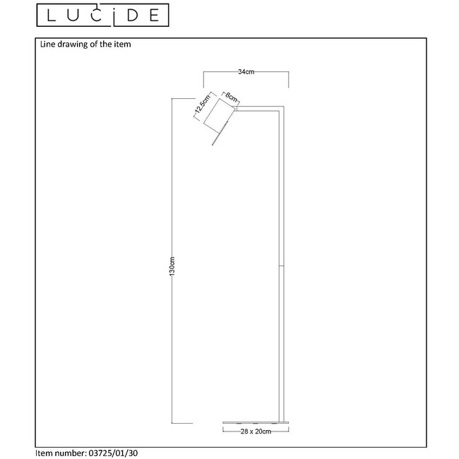 LESLEY - Lampe de lecture - GU10 - Noir - 03725/01/30