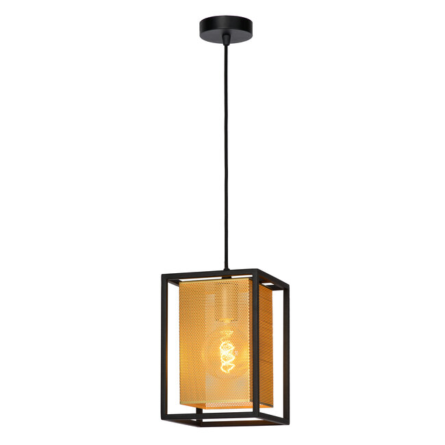 SANSA - Hanglamp - E27 - Zwart - 21422/01/30