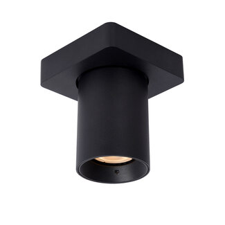 Lucide NIGEL - Ceiling spotlight - LED Dim to warm - GU10 - 1x5W 2200K/3000K - Black