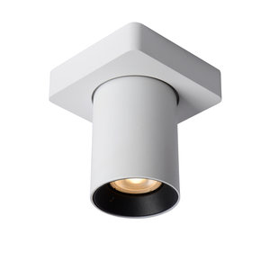 Lucide NIGEL - Ceiling spotlight - LED Dim to warm - GU10 - 1x5W 2200K/3000K - White