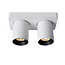 Lucide NIGEL - Ceiling spotlight - LED Dim to warm - GU10 - 2x5W 2200K/3000K - White - 09929/10/31