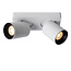 NIGEL - Ceiling spotlight - LED Dim to warm - GU10 - 2x5W 2200K/3000K - White - 09929/10/31