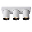 Lucide NIGEL - Ceiling spotlight - LED Dim to warm - GU10 - 3x5W 2200K/3000K - White