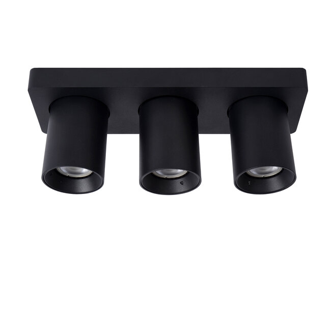 NIGEL - Spot de plafond - LED Dim to warm - GU10 - 3x5W 2200K/3000K - Noir