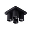 NIGEL - Ceiling spotlight - LED Dim to warm - GU10 - 4x5W 2200K/3000K - Black